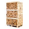 Palette kammergetrocknetes gespalten Eiche Brennholz 25cm