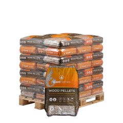 Halbe Palette Giant Flames Holzpellets 35 S&auml;cke x 15 kg (525kg)